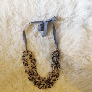 J. Crew Tortoise Double Link Necklace